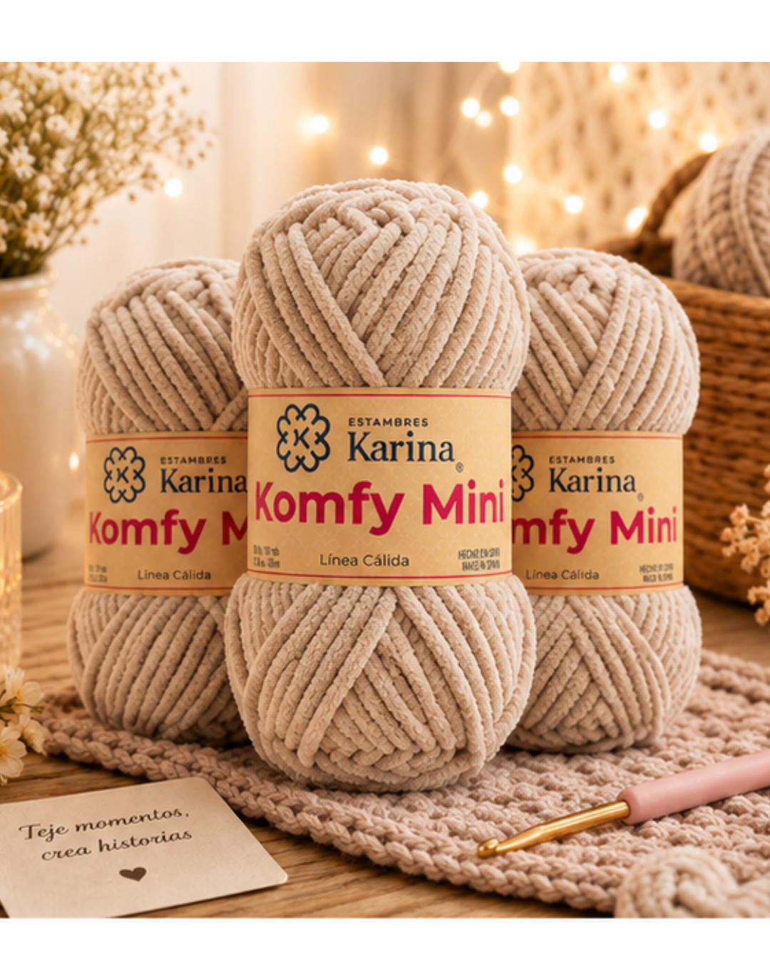 Pack de 3 Komfy mini