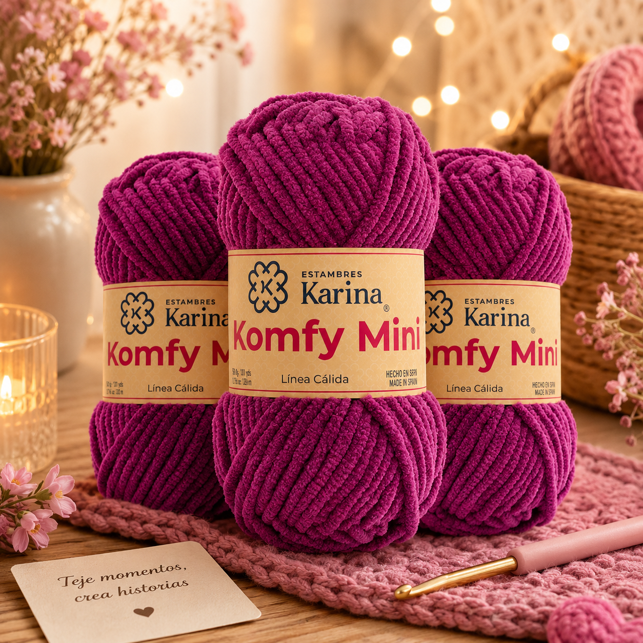 Pack de 3 Komfy mini